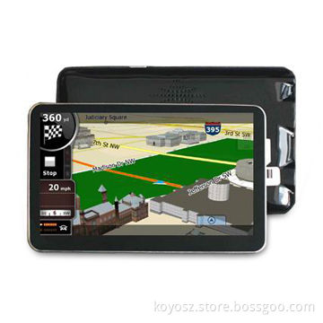 Car Navigation System in Apple's iPhone3 Design, with FM Radio, Bluetooth and A/V-in Functions